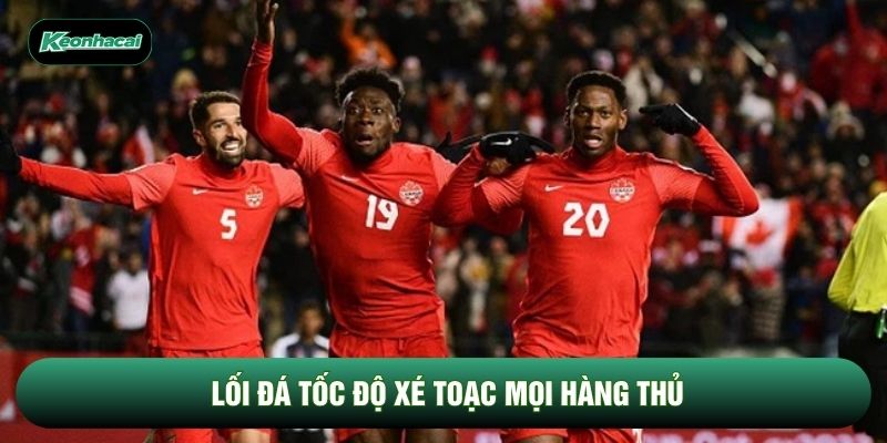Lối đá tốc độ xé toạc mọi hàng thủ