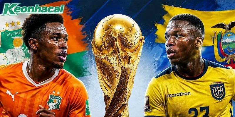 Bờ Biển Ngà vs Ecuador chưa từng so tài